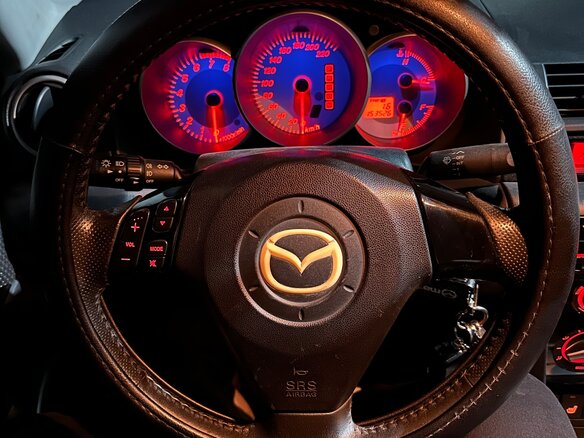 2008 Mazda 3 I (BK) Рестайлинг, чёрный - вид 6