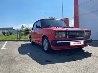 1997 Lada (ВАЗ) 2107, красный, 150000 рублей, вид 3