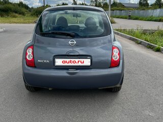 2007 Nissan Micra III (K12), серый, 350000 рублей, вид 3