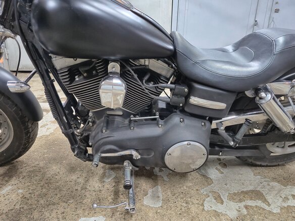 2013 Harley-Davidson Fat Bob, чёрный - вид 12