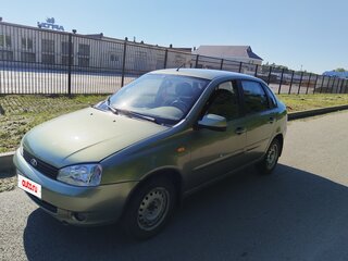 2011 Lada (ВАЗ) Kalina I, зелёный, 370000 рублей, вид 1