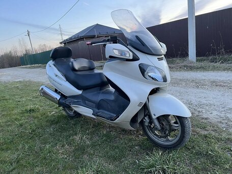 2007 Suzuki Burgman (SkyWave) 650, белый, 350000 рублей, вид 3