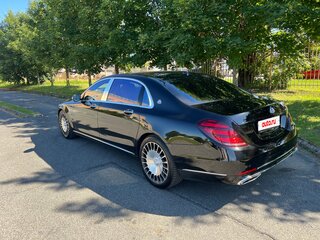 2017 Mercedes-Benz Maybach S-Класс 450 I (X222) Рестайлинг, чёрный, 3850000 рублей, вид 3