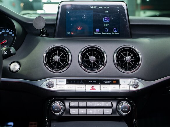 2019 Kia Stinger I, синий, 2750000 рублей - вид 18