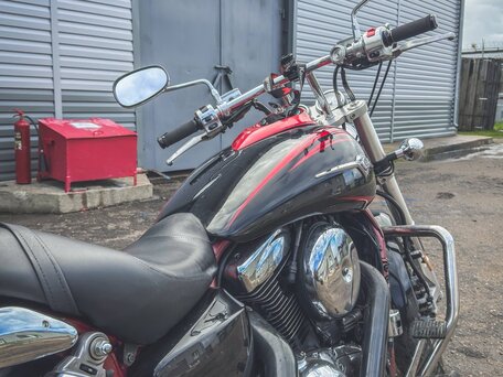 2006 Kawasaki VN1600 Vulcan, чёрный, 360000 рублей, вид 4