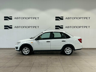 2017 Lada (ВАЗ) Granta I, белый, 449000 рублей, вид 2