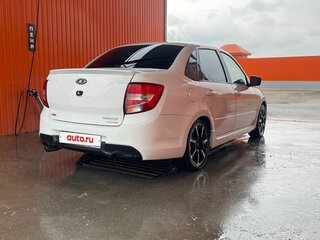 2017 Lada (ВАЗ) Granta Sport I, белый, 630000 рублей, вид 5
