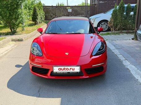 2018 Porsche Boxster IV 718 (982), красный, 5900000 рублей, вид 2