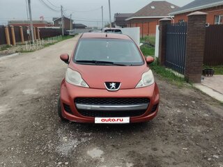 2009 Peugeot 107 I Рестайлинг, оранжевый, 350000 рублей, вид 1