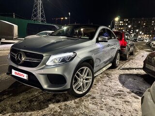 2015 Mercedes-Benz GLE Coupe 400 I (C292), серебристый, 3700000 рублей, вид 3