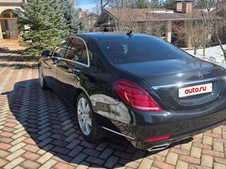 2015 Mercedes-Benz S-Класс 400 Long VI (W222, C217), чёрный, 2800000 рублей, вид 4