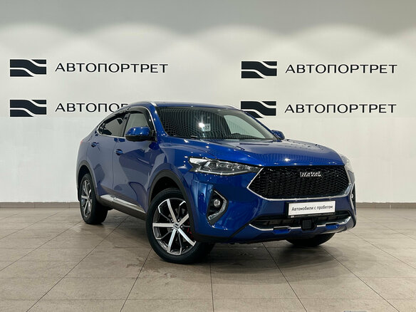 2020 Haval F7x I, синий - вид 6