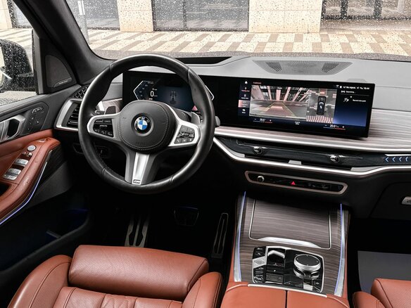 2023 BMW X7 40i I (G07) Рестайлинг, зелёный, 11790000 рублей - вид 14