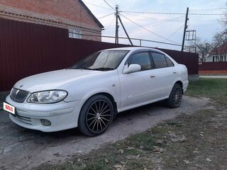2001 Nissan Bluebird Sylphy I (G10), белый, 390000 рублей, вид 1