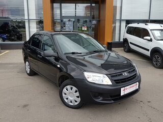 2018 Lada (ВАЗ) Granta I, чёрный, 375000 рублей, вид 3