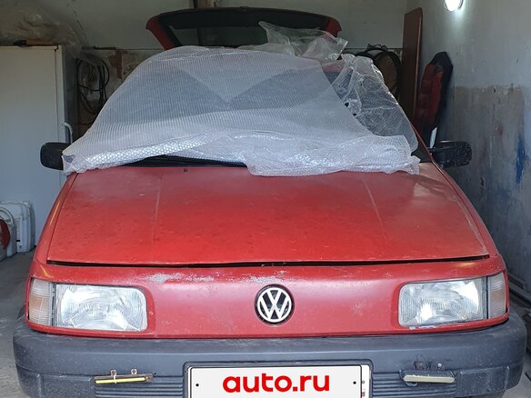 1991 Volkswagen Passat B3, красный, 200000 рублей