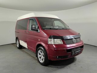 2007 Volkswagen Transporter T5, красный, 712000 рублей, вид 3