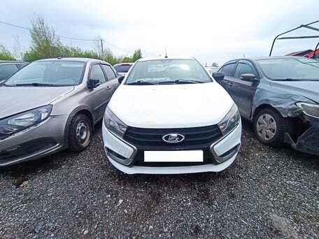 2016 Lada (ВАЗ) Vesta I, белый, 343000 рублей, вид 3