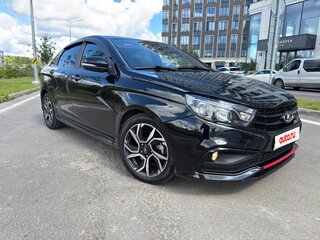 2022 Lada (ВАЗ) Vesta Sport I, чёрный, 1220000 рублей, вид 4