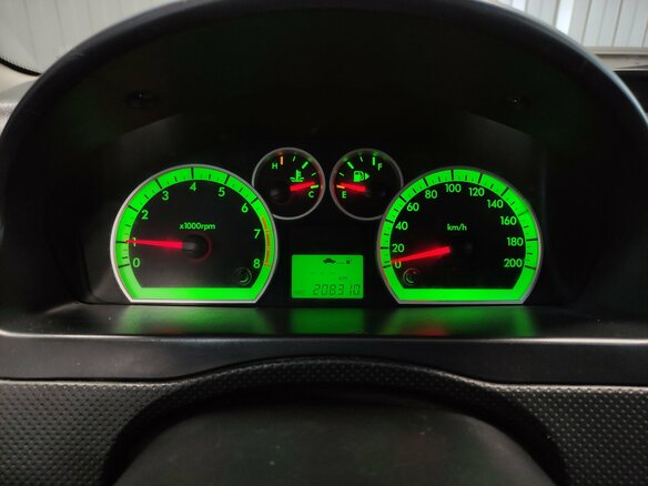 2008 Chevrolet Aveo I Рестайлинг, красный, 323000 рублей - вид 10