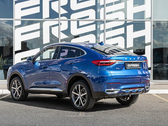 2021 Haval F7x I, синий - вид 1
