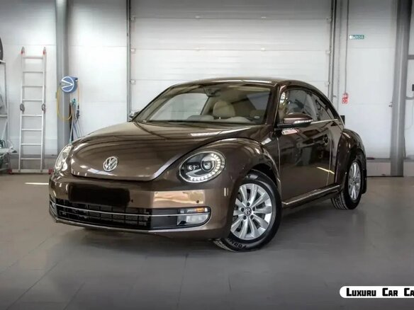 2014 Volkswagen Beetle II (A5), коричневый, 1450000 рублей - вид 6