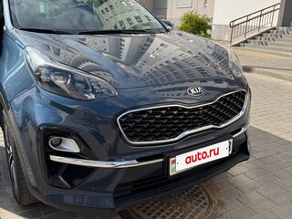 2018 Kia Sportage IV Рестайлинг, синий, 1700000 рублей, вид 2
