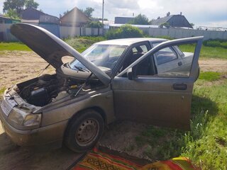 1999 Lada (ВАЗ) 2110, серый, 60000 рублей, вид 3