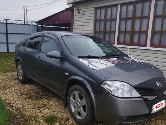 2003 Nissan Primera III (P12), серый, 165000 рублей - вид 1