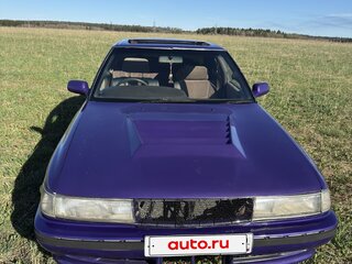 1989 Toyota Mark II VI (X80), фиолетовый, 560000 рублей, вид 3