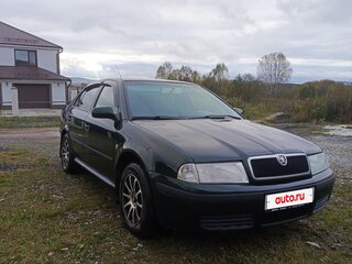 2001 Skoda Octavia I (A4) Рестайлинг, зелёный, 400000 рублей, вид 2