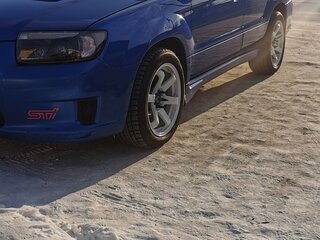 2007 Subaru Forester II Рестайлинг, синий, 970000 рублей, вид 2