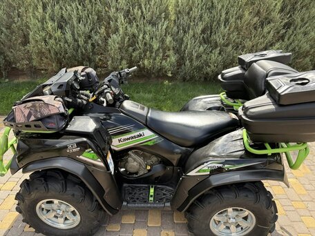 2017 Kawasaki KVF 750 Brute Force, чёрный, 1250000 рублей, вид 2