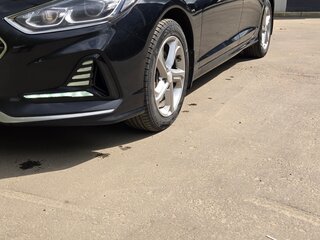 2018 Hyundai Sonata VII (LF) Рестайлинг, чёрный, 1600000 рублей, вид 3