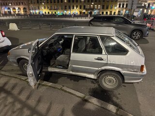 2005 Lada (ВАЗ) 2114, серебристый, 75000 рублей, вид 3