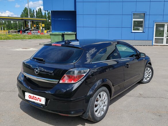 2008 Opel Astra GTC H Рестайлинг, чёрный, 540000 рублей - вид 7