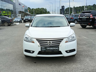 2015 Nissan Sentra VII (B17), белый, 970000 рублей, вид 2