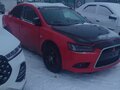 2009 Mitsubishi Lancer X, красный, 820000 рублей - вид 1