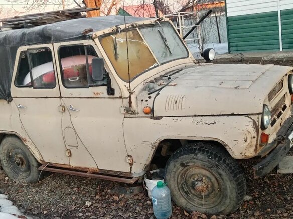 2010 УАЗ 469 315196, бежевый, 150000 рублей - вид 1
