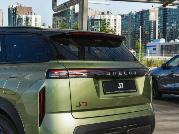 2026 Jaecoo J7 I Рестайлинг, зелёный - вид 7