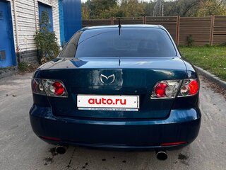 2006 Mazda 6 I (GG) Рестайлинг, синий, 520000 рублей, вид 2