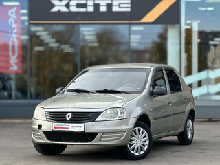 2011 Renault Logan I Рестайлинг, бежевый, 159000 рублей, вид 1