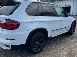 2009 BMW X5 30d II (E70), белый, 1800000 рублей, вид 3