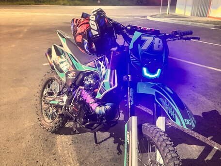 2024 Motoland XR300, голубой, 95000 рублей, вид 4