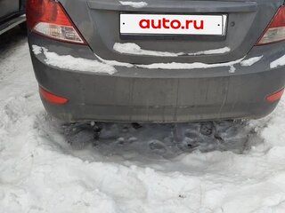 2014 Hyundai Solaris I Рестайлинг, чёрный, 440000 рублей, вид 4