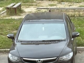 2008 Honda Civic VIII, чёрный, 975000 рублей, вид 5