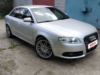 2007 Audi A4 III (B7), серебристый, 1300000 рублей, вид 3