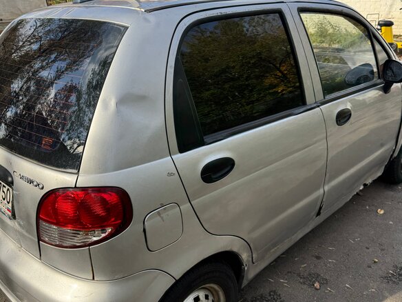 2011 Daewoo Matiz I Рестайлинг, серебристый - вид 3