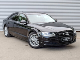 2016 Audi A8 Long III (D4) Рестайлинг, чёрный, 2900000 рублей, вид 3