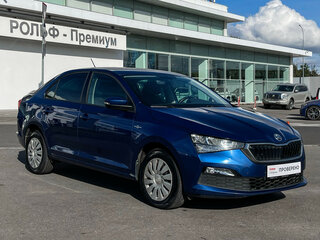 2021 Skoda Rapid II, синий, 1545000 рублей, вид 3